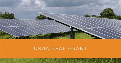 Understanding The Usda Reap Grant Solar Panels Network Usa