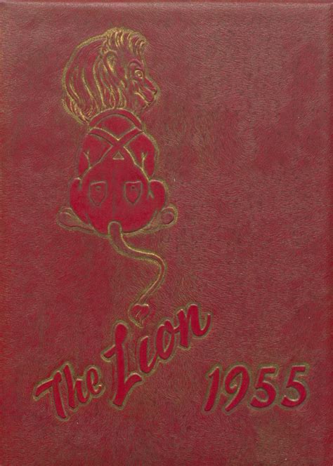 1955 yearbook from Chestnut Ridge High School from New paris ...