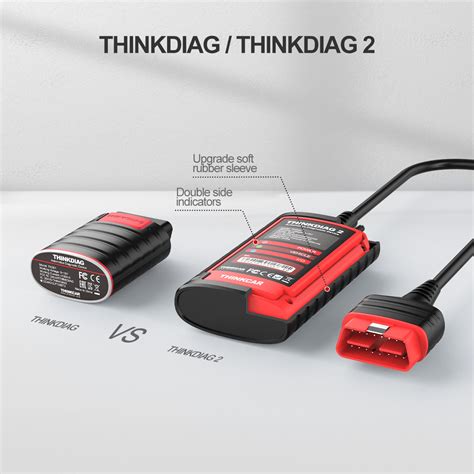 THINKDIAG 2 OBD2 Diagnostic Scanner Bluetooth 5.0 with CAN-FD ...