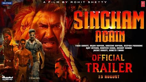 Singham Again Official Trailer L Ajay Devgan L Akshay Kumar L Tiger