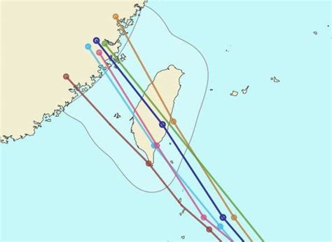 有機會颱風假！杜蘇芮最新各國路徑曝 5縣市可能「下最大」 Ettoday新聞雲 Line Today