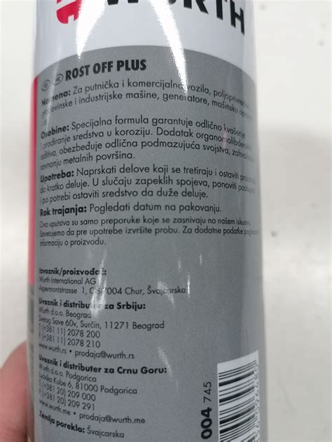 ROST OFF PLUS SPREJ 400ML - Kupindo.com (69969193)