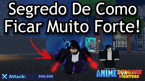 Descobri O Segredo Pra Ficar Muito Forte No Anime Dungeon Fighters