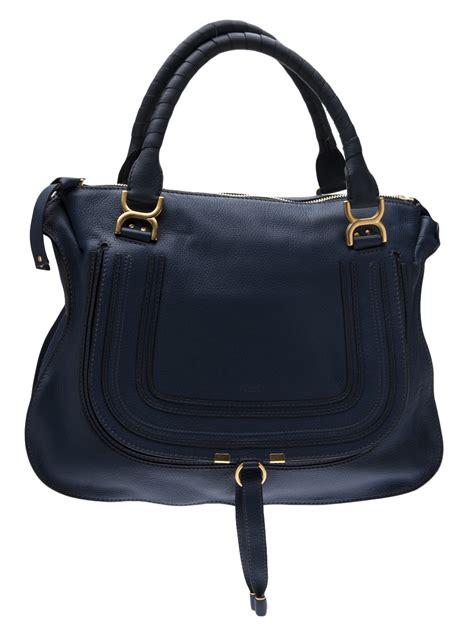 Lyst Chloé Marcie Bag In Blue