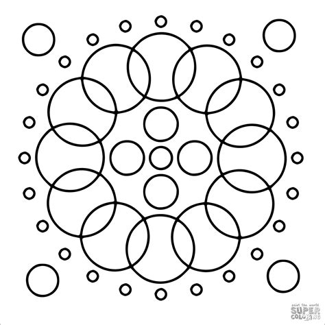 Circle Coloring Pages - ColoringBay