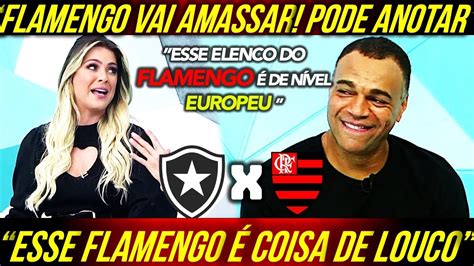 Renata Fan E Denilson Ficam Assustados O Elenco Do Flamengo