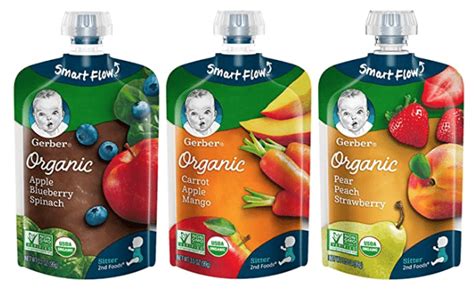 Gerber Organic Baby Food Pouches as low as $.70 each on Amazon - All ...