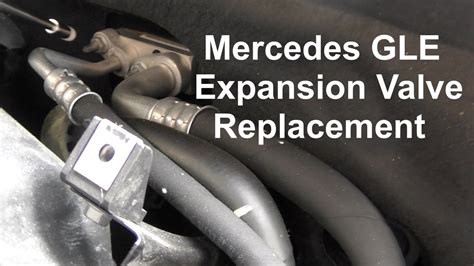 Mercedes Gle Ac Expansion Valve Replacement W Youtube