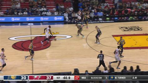 Last Second Field Goal Pacers Heat Nba Official