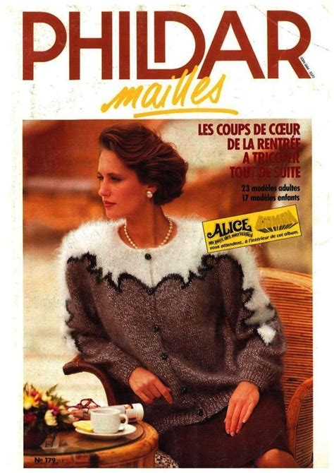 N Phildar Femme Automne Hiver Pdf Phildar Puncho Tricot