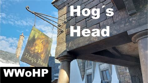 Hogs Head Wizarding World In Orlando Magical Pensieve Youtube