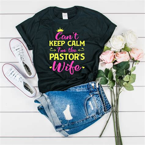 Pastor Wife Tshirt I M The Pastor S Wife Funny Etsy