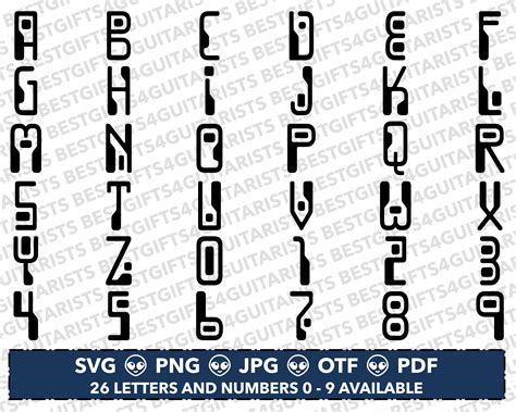 Alien Font 3 SVG, Alien Font 3 TTF, Alien Letters Svg, Png, Jpg, Ttf ...