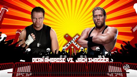 WWE 2K15 Dean Ambrose Vs Jack Swagger YouTube