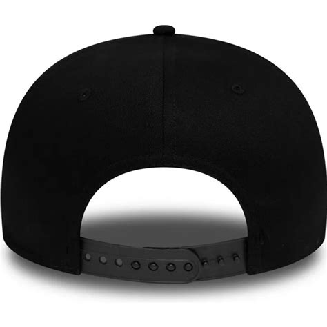 Bon Curvo Preto Snapback Logo Preto Fifty Stretch Snap Tonal Da