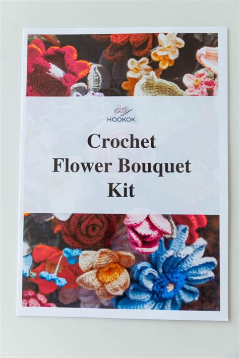 Corn Poppy Bouquet Kit With Pdf Pattern Hookok