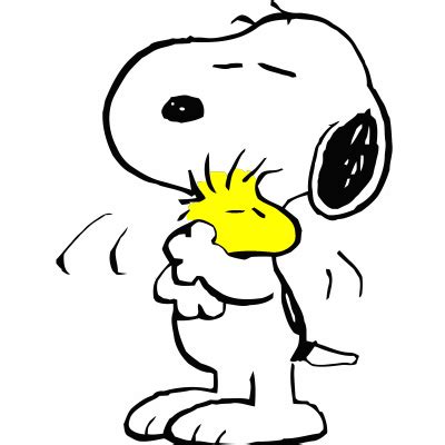 Snoopy Holding Woodstock PNG transparente - StickPNG