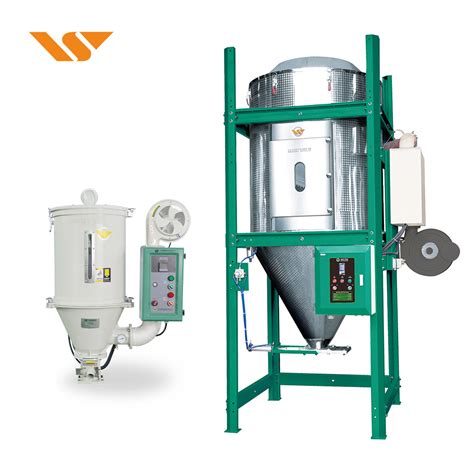 Desiccant Plastic Resin Drying Units Hot Air Dryer For Hopper Loader Wensui Dryer Hopper And