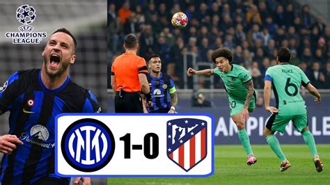 Inter Milan Vs Atletico Madrid Tadi Malam Hasil Liga Champion Tadi