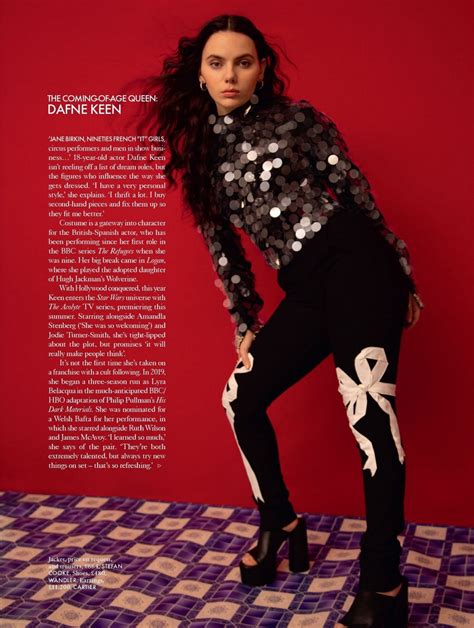 DAFNE KEEN in Elle Magazine, UK March 2023 – HawtCelebs