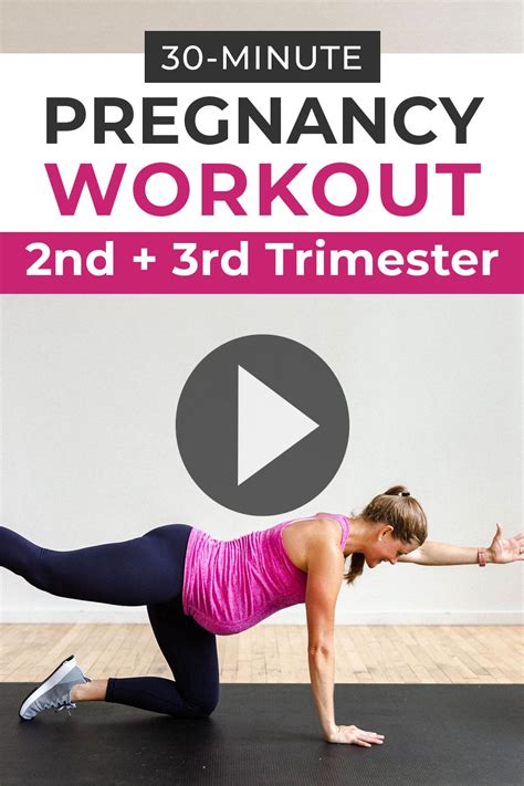 30-Minute Pregnancy Workout (Video) | Nourish Move Love