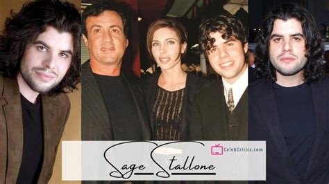 Sage Stallone Death Cause, Father, Mother, Age, Height and Weight ...