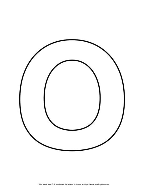 The Letter O In Bubble Letters