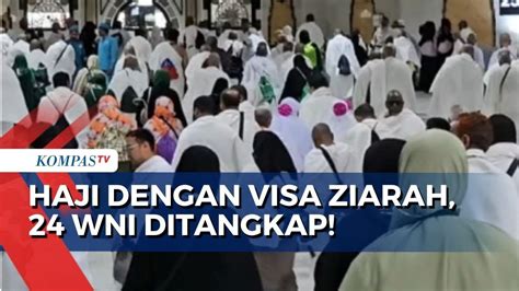 Gunakan Visa Ziarah Saat Haji 24 WNI Ditangkap Aparat Keamanan Arab