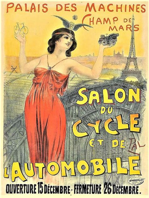 Salon du Cycle et de lAutomobile Pal Jean De Paléologue 1898