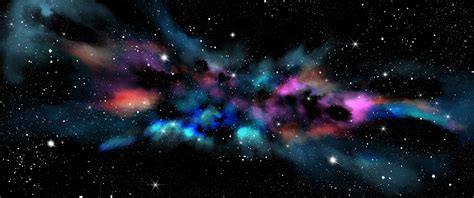 Galaxy Wallpaper 4K, Nebula, Milky Way, Stars