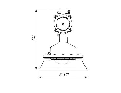 Светильник ДСП 57МД-30-ХХХ УХЛ1 (ВЗГ-200) | Свет