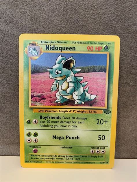 Nidoqueen Rare Eng Pokemon Jungle Kaufen Auf Ricardo