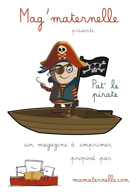 Mag Maternelle Pat Le Pirate Ma Maternelle