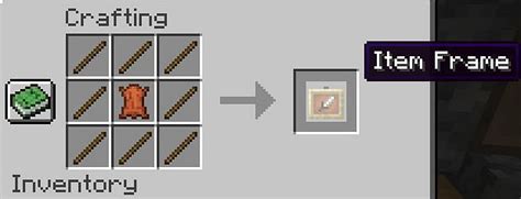 Item Frame‌ in Minecraft