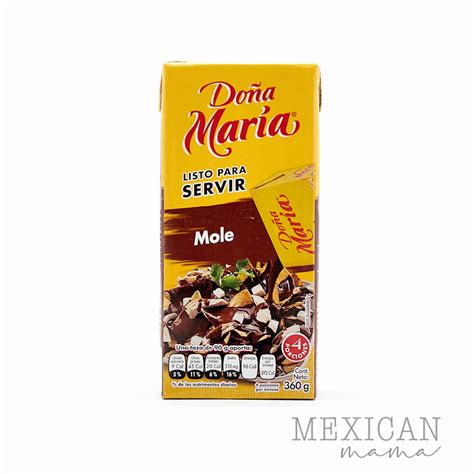 Doña Maria Mole Ready To Serve 360g Mexican Mama