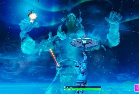 Fortnite Event What Just Happened In Fortnite As Giant Ice King Appears Over Map Daily Star