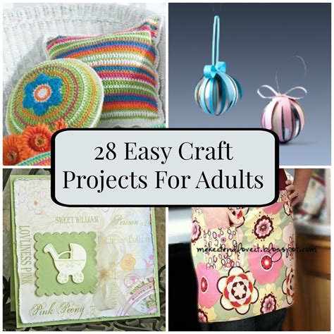 20 Best Simple Crafts Ideas for Adults - Home, Family, Style and Art Ideas