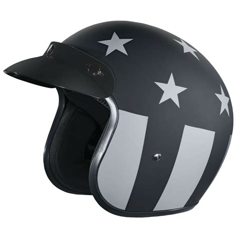 Daytona Helmets DOT Approved Motorcycle Helmet W/CAPTAIN AMERICA ...