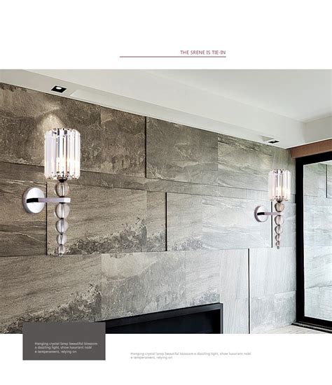 Современный настенный светильник наборный хрустальный шар хромисветодио ...