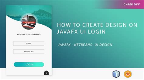 Javafx How To Create Design Javafx In Netbeans Youtube