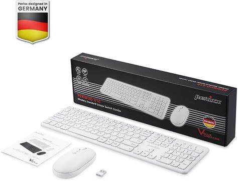 Perixx PERIDUO 610W Wireless Keyboard And Mouse Combo Set Silent