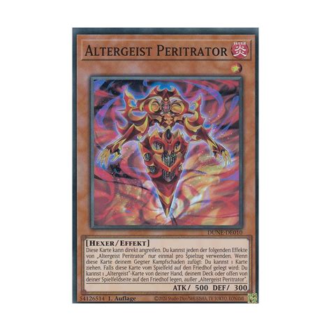 Altergeist Peritrator DUNE DE010 Duelist Nexus Kaufen