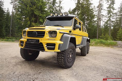 Official Mansory Gronos G63 Amg 6x6 Gtspirit