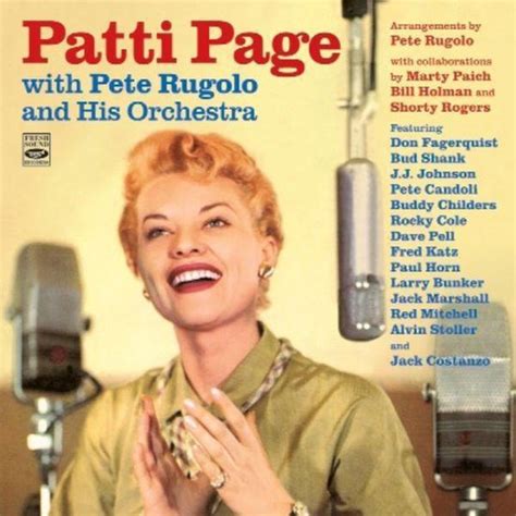 With Pete Rugolo His Orchestra Lp S On Cd Patti Page Cd