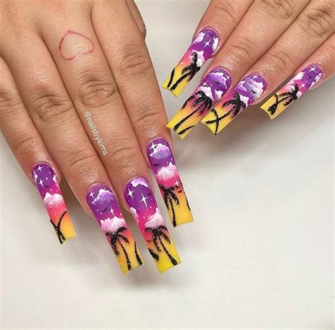 20 Exquisite Vacation Nails For 2021 The Glossychic