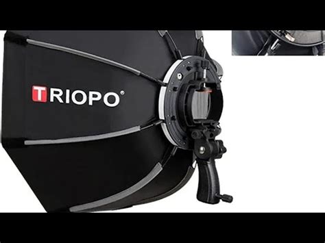 HOW TO SET UP TRIOPO SOFTBOX 90CM ON LIGHT STAND Tutorial Video YouTube