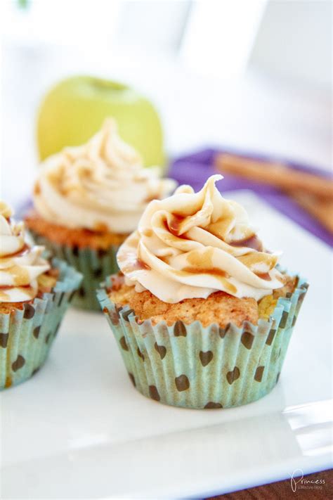 Rezept Apfel Zimt Karamell Cupcakes Lifestyle Travel Food Blog