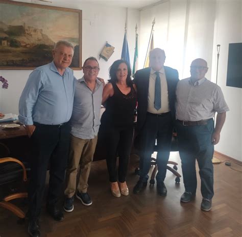 Partanna Il Sindaco Li Vigni Incontra L Assessore Regionale Andrea Messina