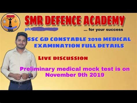 Ssc Gd Constable Medical Examination Date And Full Details And 2015