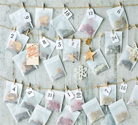 DIY tea Advent calendar | BBC Good Food